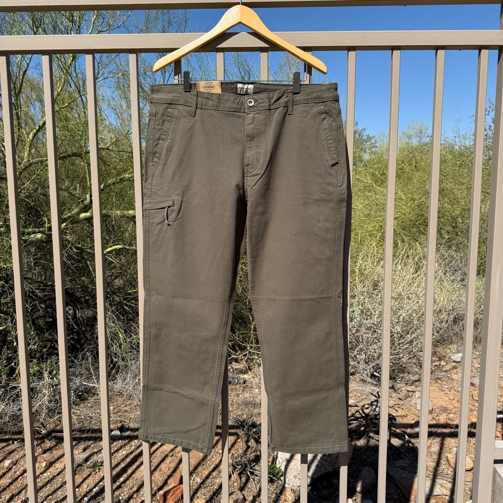 ⬇️💲Weatherproof NWT Olive Cargo Pants Outdoor Style